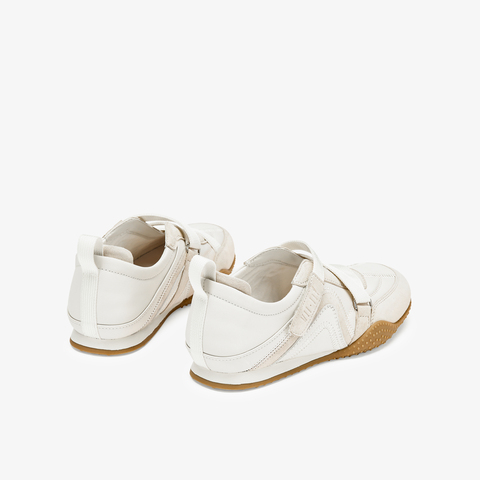 73hours女鞋周末计划2025秋季新品平底拼色圆头德训鞋