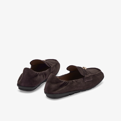 73hours女鞋Pancake2025秋季新品圆头平底纯色乐福豆豆鞋