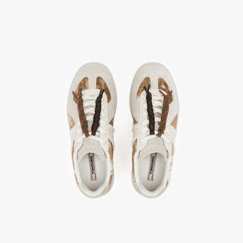 73hours女鞋布朗尼2025春秋新款舒适平底德训鞋阿甘鞋休闲运动鞋