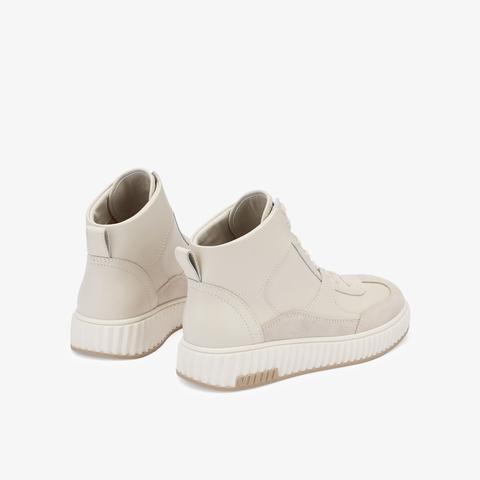 73hours女鞋融化奶油2025冬季新品夹带圆头厚底马丁靴