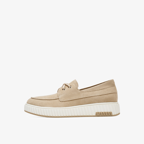 73hours女鞋大地色彩2025秋季新品平底系带纯色