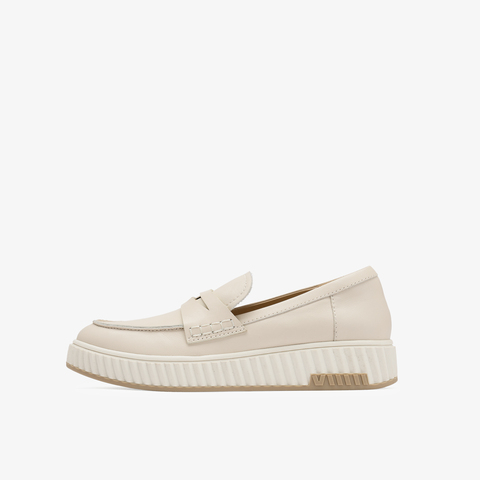 73hours女鞋巴斯克2025秋季新品平底圆头纯色乐福鞋