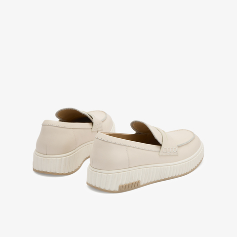 73hours女鞋巴斯克2025秋季新品平底圆头纯色乐福鞋