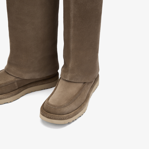 73hours女鞋牛奶小兔2025冬季新品长筒纯色圆头厚底雪地靴