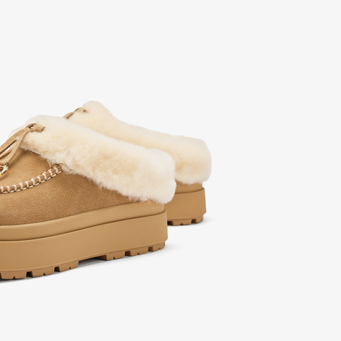 73hours女鞋厚芝士2025秋季新款圆头厚底摸勃肯鞋