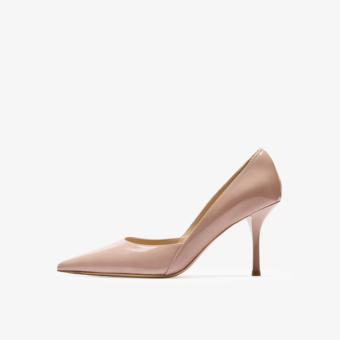 73hours女鞋名场面2026春季新品纯色尖头细跟高跟鞋