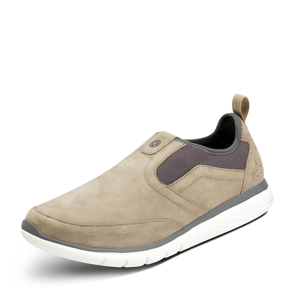 hush puppies/暇步士秋季专柜同款卡其色牛皮鞋休闲男鞋01712cm7