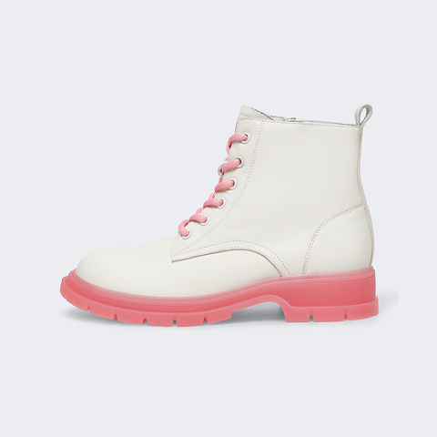 【商场同款】暇步士2022冬新款潮酷撞色街头马丁靴女靴U2U06DD2