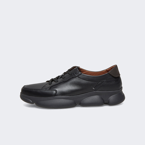 【商场同款】暇步士2023春新款轻盈舒适简约牛皮革男休闲鞋B6E04AM3