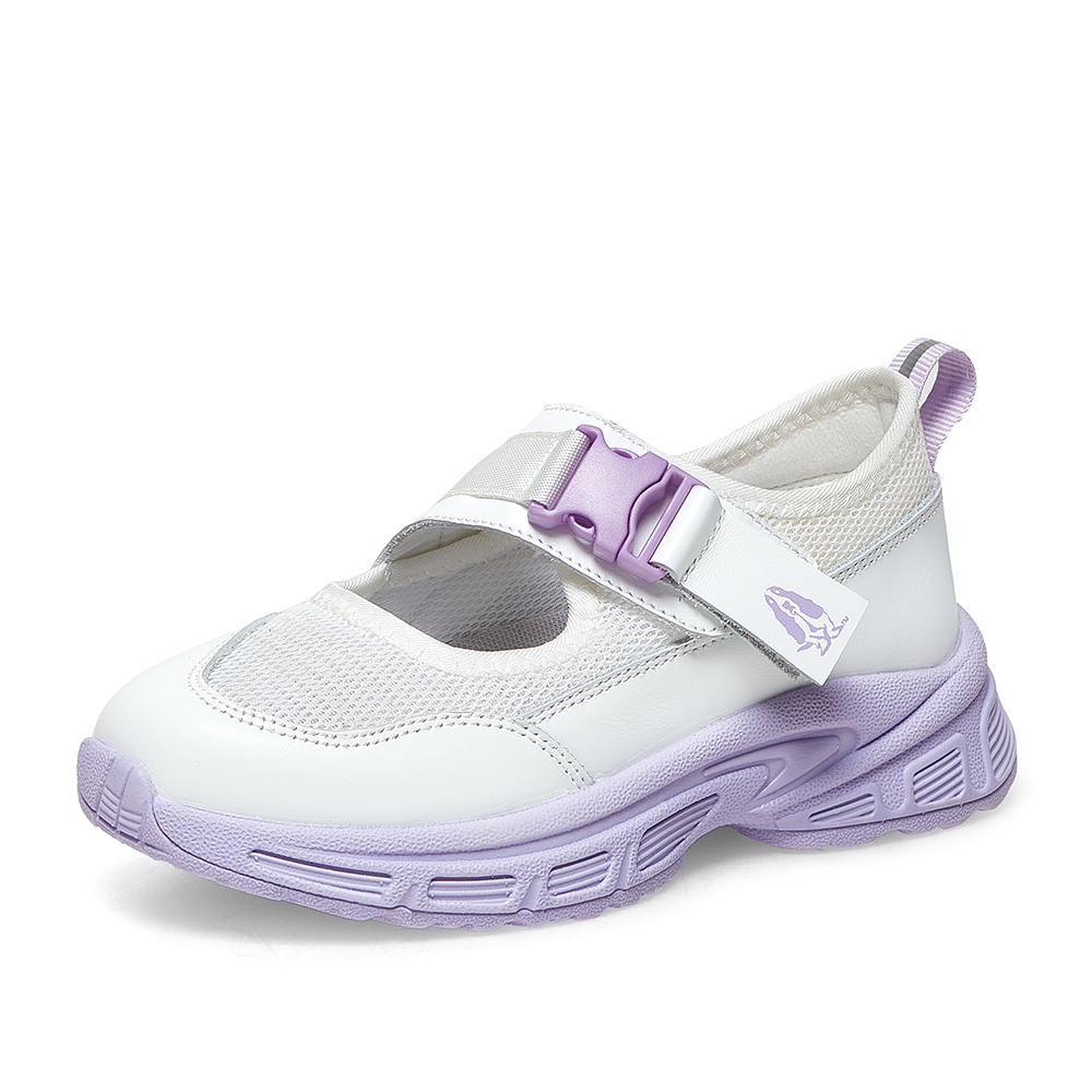 暇步士2024春新款中童清新舒适休闲鞋63556AQ4