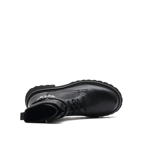 JoyPeace/真美诗2022冬季新款商场同款英伦帅气马丁靴YQB48DZ2