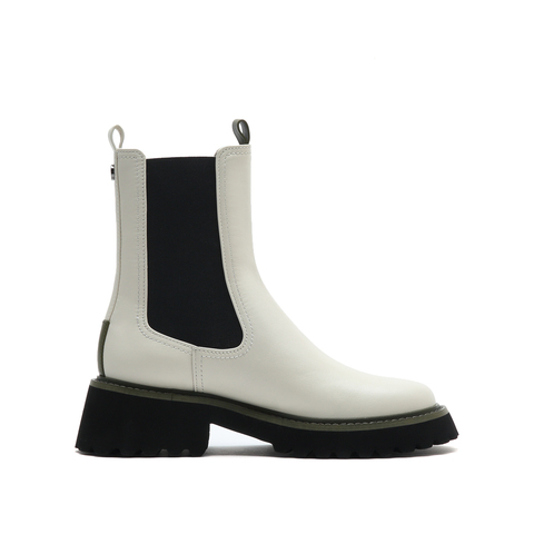 JoyPeace/真美诗2022冬季新款商场同款英伦粗跟切尔西靴YQB47DZ2