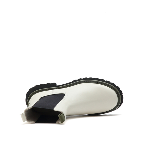 JoyPeace/真美诗2022冬季新款商场同款英伦粗跟切尔西靴YQB47DZ2