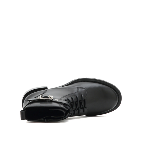 JoyPeace/真美诗2022冬季新款商场同款英伦帅气马丁靴25987DD2