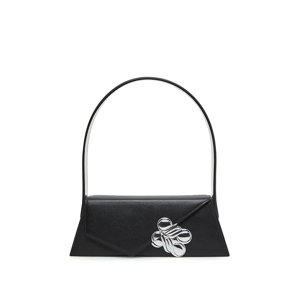 JoyPeace/真美诗2023春季新款商场同款梯形拼色法棍包X0528AX3