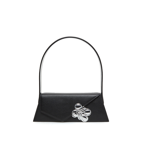 JoyPeace/真美诗2023春季新款商场同款梯形拼色法棍包X0528AX3