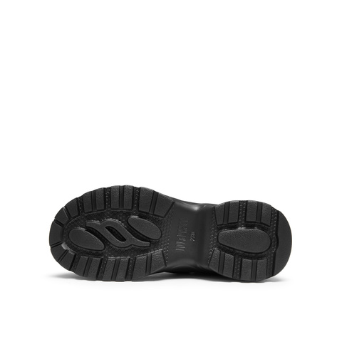 真美诗2024冬季新款金属花扣舒适圆头运动风弹力靴女YYM23DZ4