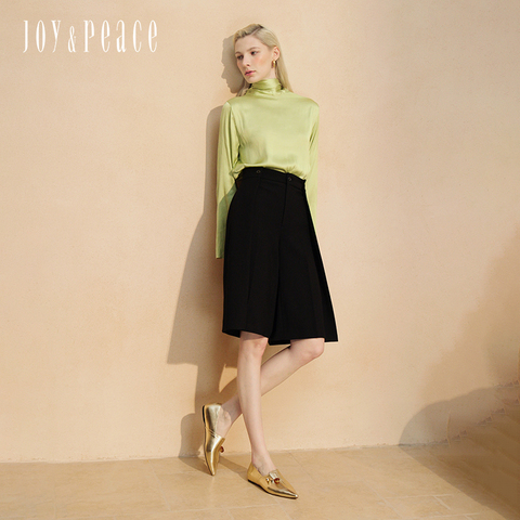 真美诗2025春季新款气质复古饰扣老钱风乐福鞋女38162AA5