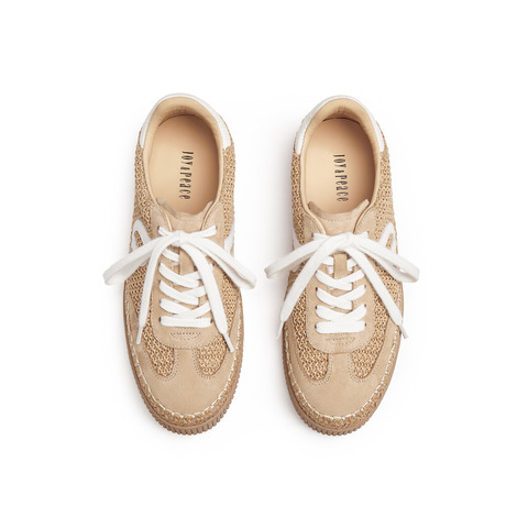 真美诗2025春季新款舒适透气自然草编休闲鞋女98973AM5