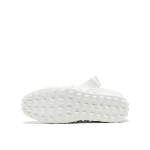 真美诗2025春季新款织带蝴蝶结圆珠饰链运动芭蕾舞鞋女F5100AM5