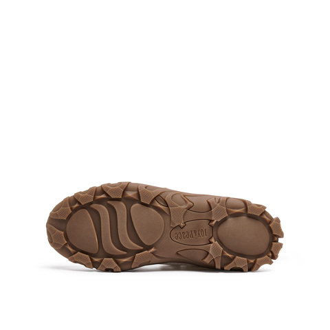 真美诗2025春季新款细腻牛绒撞色双鞋带运动休闲鞋女24127AM5