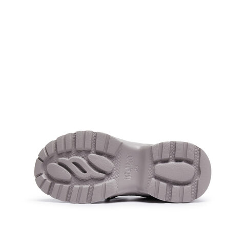 真美诗2025年秋季新款舒适时髦拼接厚底运动休闲鞋YYM27CM5