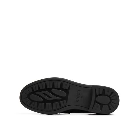 真美诗2025年秋季新款经典原创异形针饰扣牛皮乐福鞋YZK10CA5