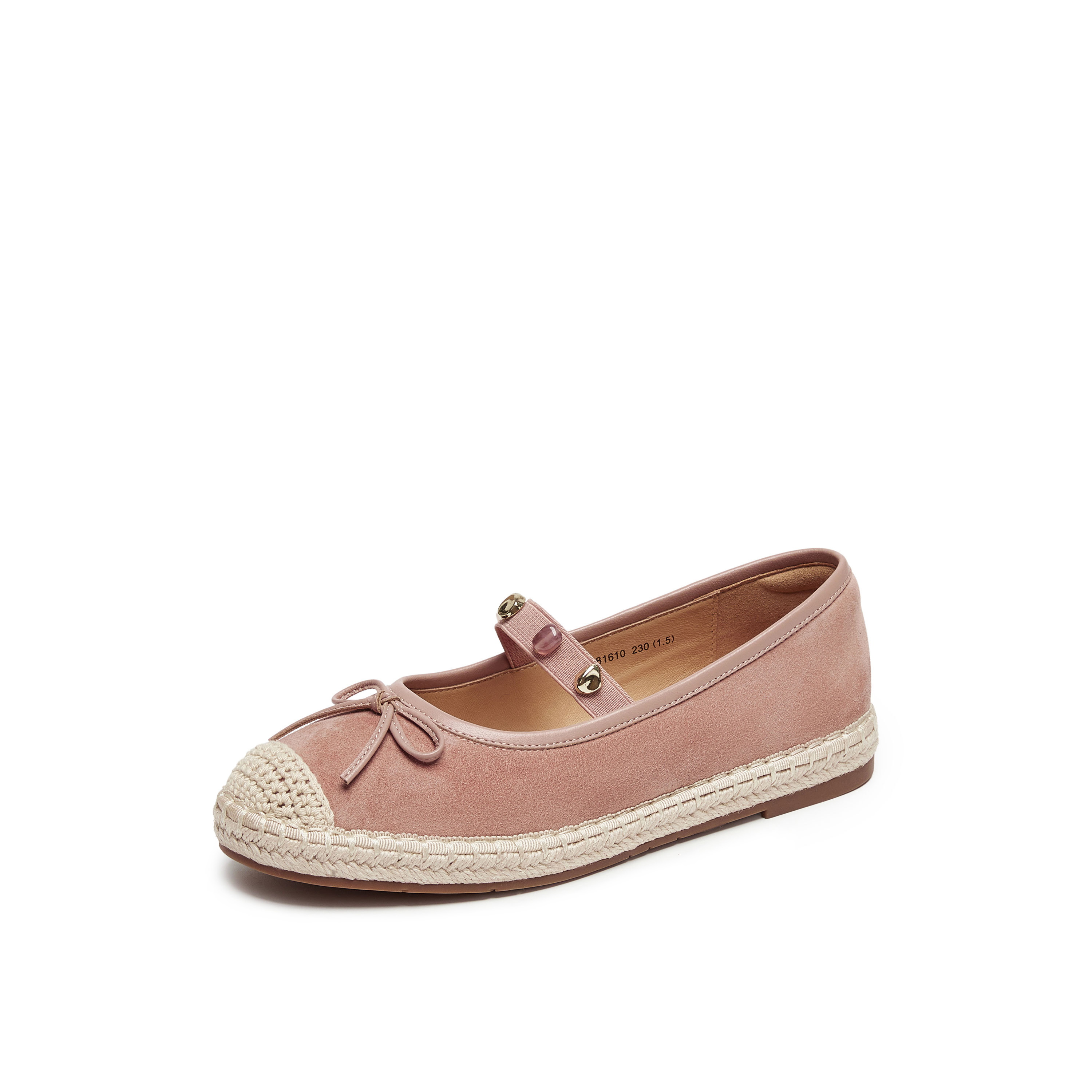 真美诗2025年秋季新款复古精致软糯羊绒皮玛丽珍渔夫鞋81610CQ5