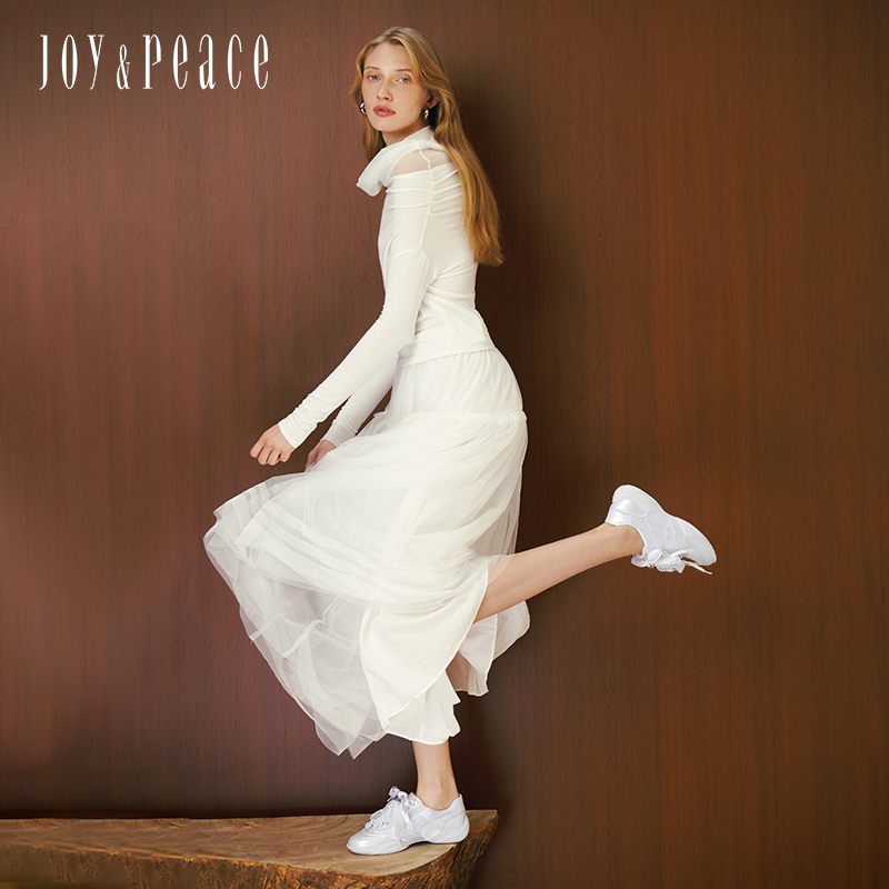 真美诗2025年秋季新款水晶珠串蝴蝶结丝带牛皮运动休闲鞋Y1N04CM5