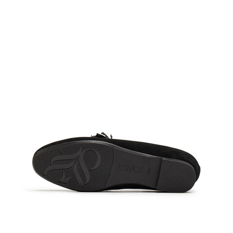 真美诗2025年秋季新款细腻柔软舒适羊皮革乐福鞋女Y1M02CA5