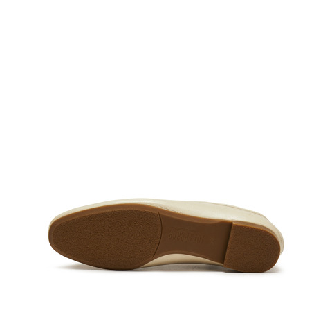 真美诗2025年秋季新款老钱风舒适柔软羊皮革奶奶鞋单鞋女ZB293CA5