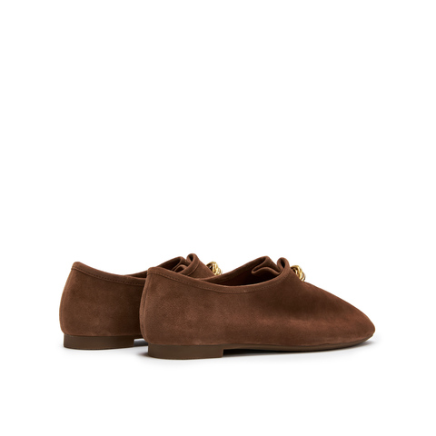 真美诗2025年秋季新款老钱风舒适柔软羊皮革奶奶鞋单鞋女ZB293CA5