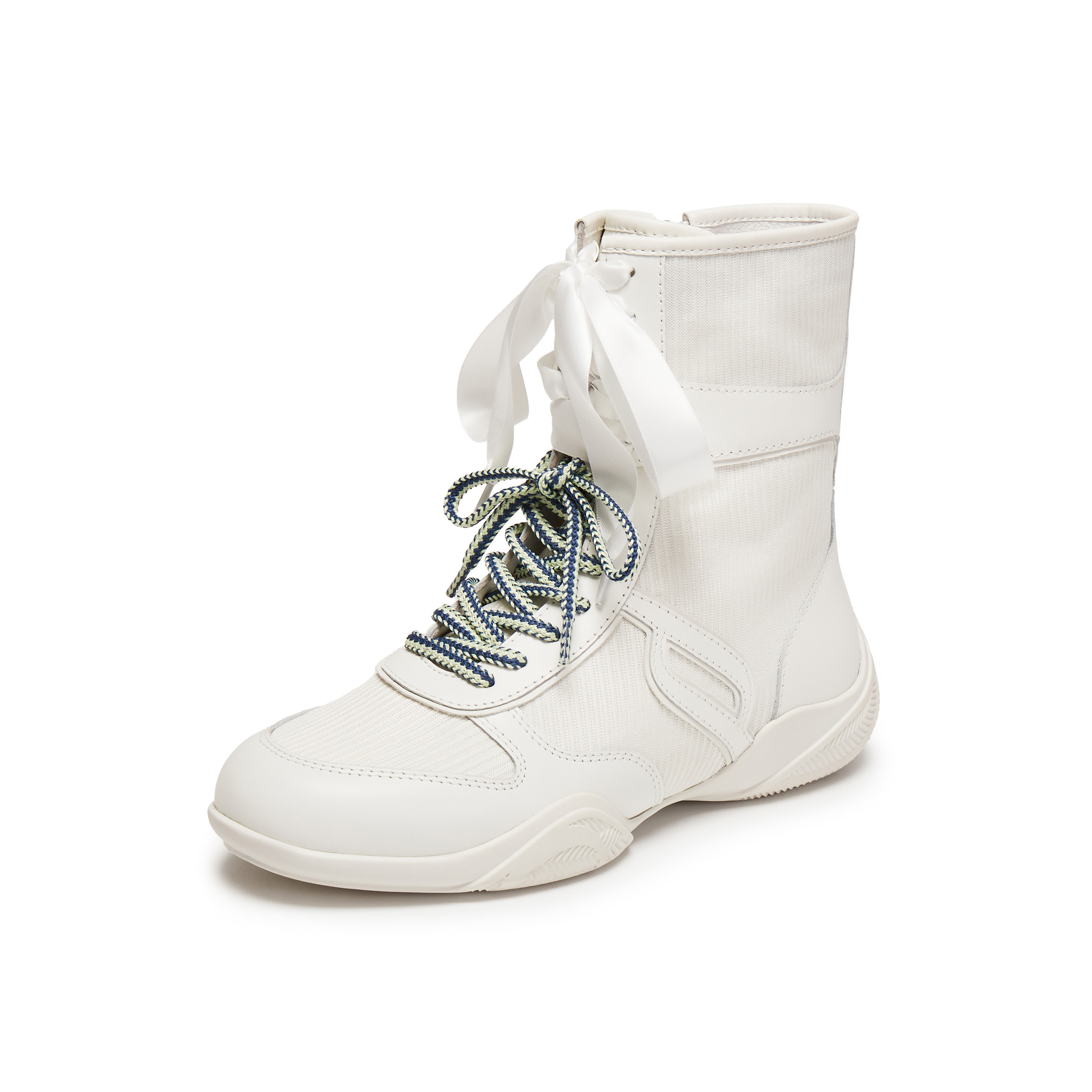 真美诗2025年冬季新款帅气时髦芭蕾运动风甜酷运动靴20621DZ5