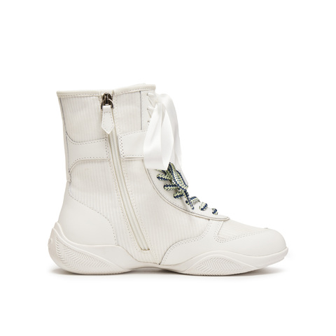 真美诗2025年冬季新款帅气时髦芭蕾运动风甜酷运动靴20621DZ5