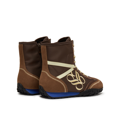 真美诗2025年冬季新款舒适软糯利落飒爽复古拳击靴15283DD5