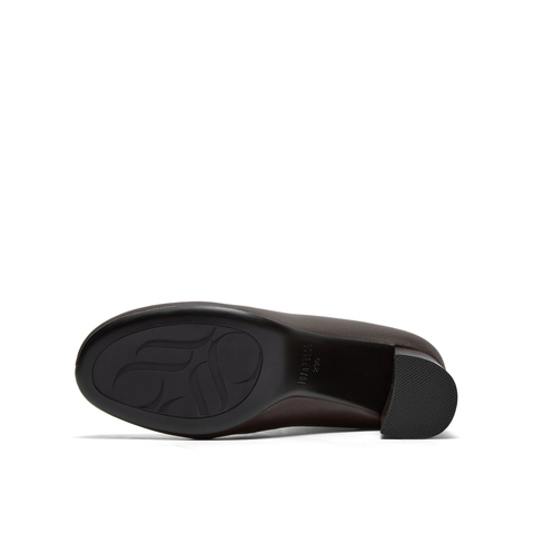 真美诗2025年冬季新款低调雅致羊皮革弹力瘦瘦靴C2201DZ5