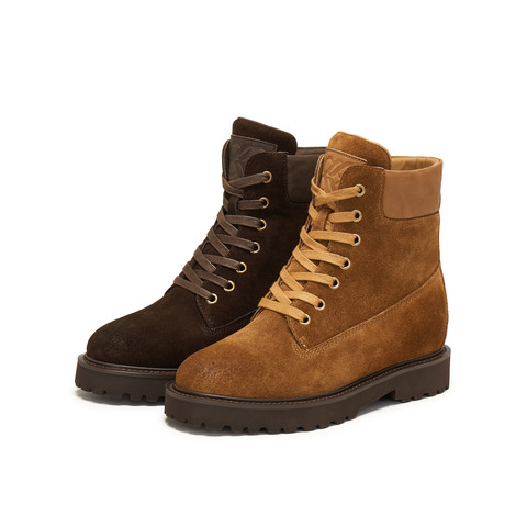 真美诗2025年冬季新款时髦帅气柔软舒适飒爽马丁靴98981DZ5