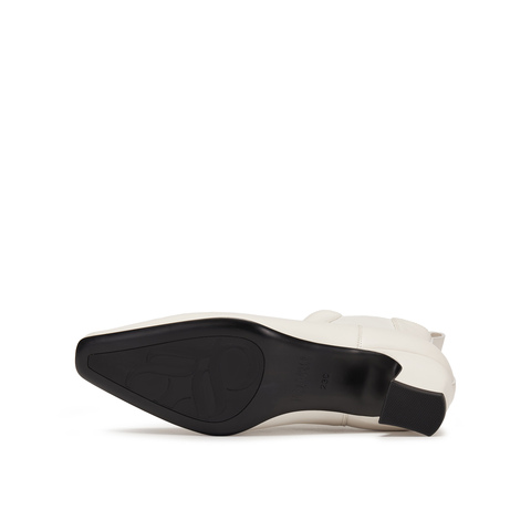 真美诗2025年冬季新款优雅百搭气质纯色切尔西靴69888DD5