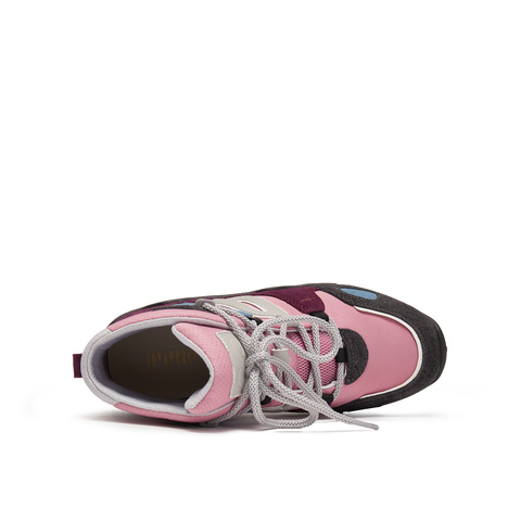 真美诗2025年冬季新款美式复古舒适撞色运动靴78931DD5