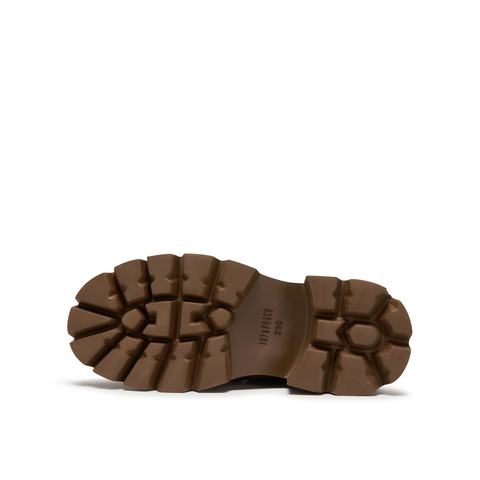 真美诗2025年冬季新款车缝明线不羁率性短筒雪地靴B4852DD5