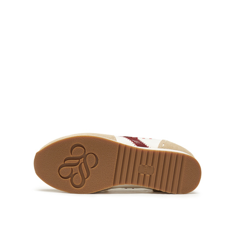 真美诗2026年春季新款双蝴蝶结点缀马年限定坡跟德训鞋YA401AA6