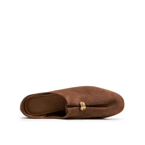 真美诗2026年春季新款老钱风舒适柔软羊皮革奶奶鞋单鞋女ZB293AA6