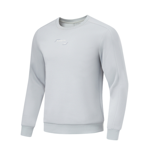 LI-NING李宁2024男子针织无帽套头衫AWDU057-9