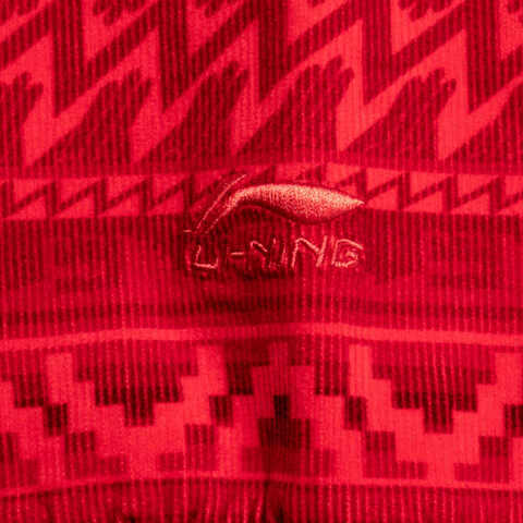 LI-NING李宁2024男子针织无帽套头衫AAEU001-1