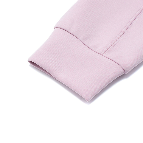 LI-NING李宁2024女子套头无帽卫衣针织无帽套头衫AWDU110-5