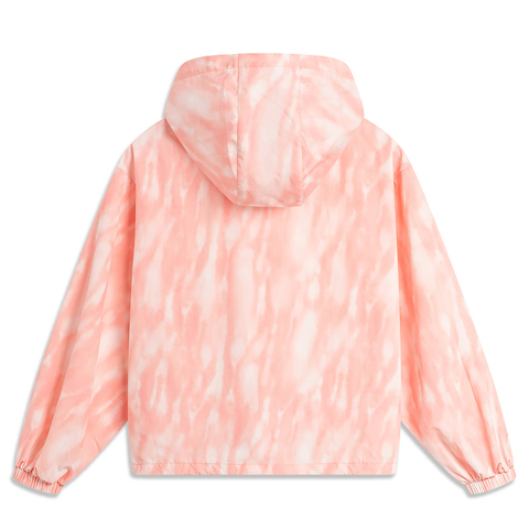 LI-NING李宁2024女子运动风衣梭织外套AFDU374-1