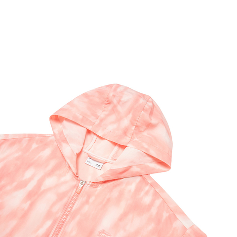 LI-NING李宁2024女子运动风衣梭织外套AFDU374-1