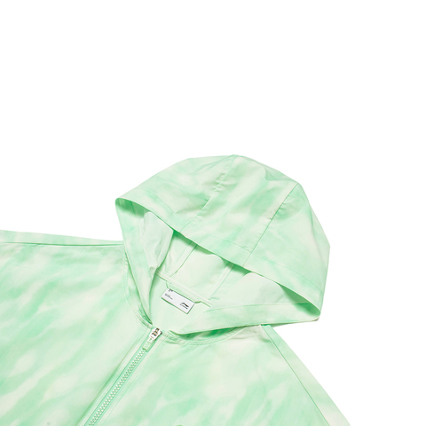 LI-NING李宁2024女子运动风衣梭织外套AFDU374-2