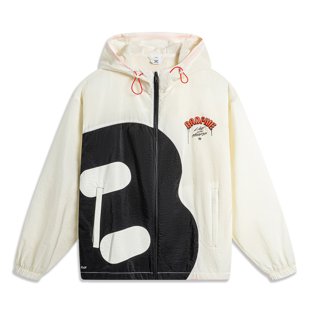 LI-NING李宁2024男子运动风衣梭织外套AFDU417-1