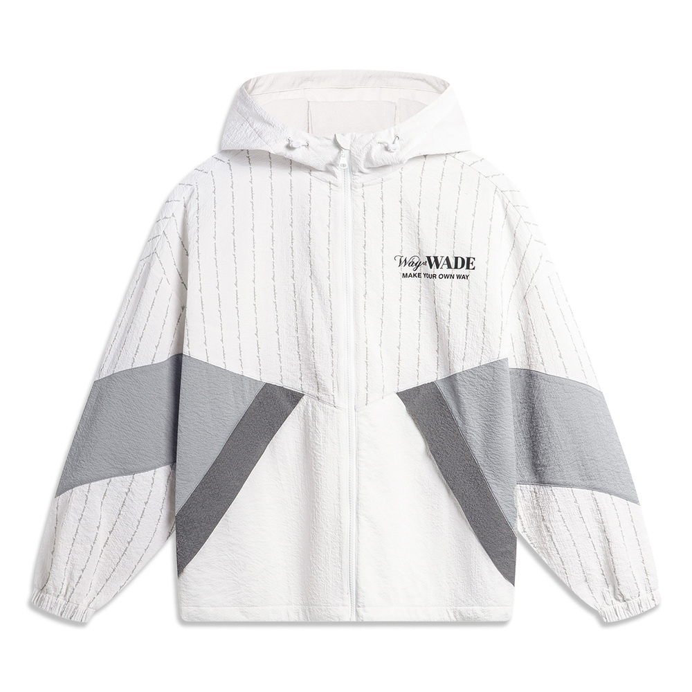 LI-NING李宁2024男子运动风衣梭织外套AFDU399-5